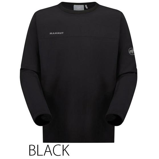 MAMMUT（マムート） クルーネック Comfort Crew Neck AF Men /BLACK