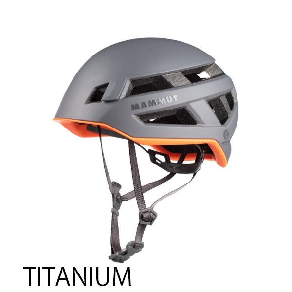 Mammut - マムート MAMMUT クラッグ センダー ヘルメット カラー：チタニウム サイ MAMMUT マムート ヘルメット CRAG SENDER HELMET クラッグ