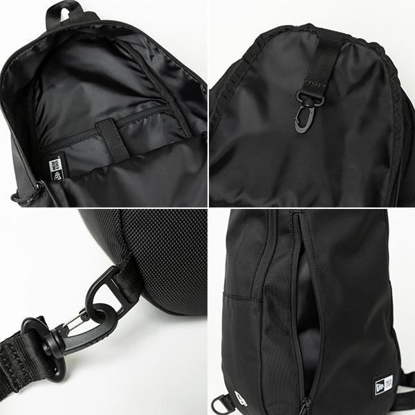 NEW ERA（ニューエラ） ボディバッグ ワンショルダー 8L ブラック