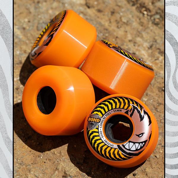 SPITFIRE WHEELS スケボー ソフトウィール 80HD FADE ORANGE SPITFIRE WHEELS スケボー ソフトウィール 80HD FADE ORANGE