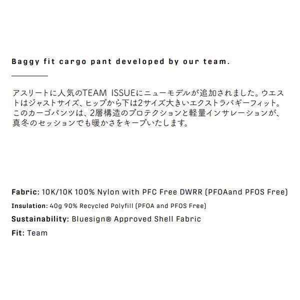 ARMADA（アルマダ） 24-25モデル スキーウェア TEAM ISSUE 2L CARGO