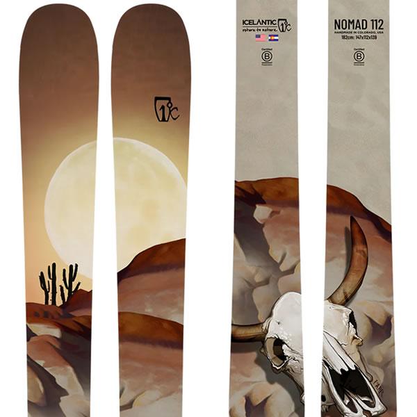ICELANTIC アイスランティック スキー(24-25 2025) NOMAD 112 + 25