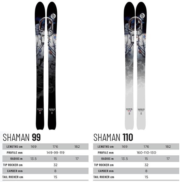 ICELANTIC アイスランティック スキー (24-25 2025) SHAMAN 99 + 25