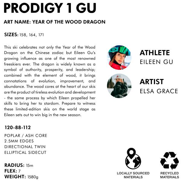 FACTION スキー板 PRODIGY 1 GU プロディジー1 グー 限定モデル (24-25 2025) + 26 アトミック STRIVE 12 日本正規品_3