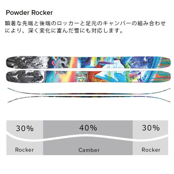 ATOMIC アトミック スキー板 BENT CHETLER 120 (24-25 2025) + ATOMIC アトミック スキー板 BENT CHETLER 120 (24-25 2025) +