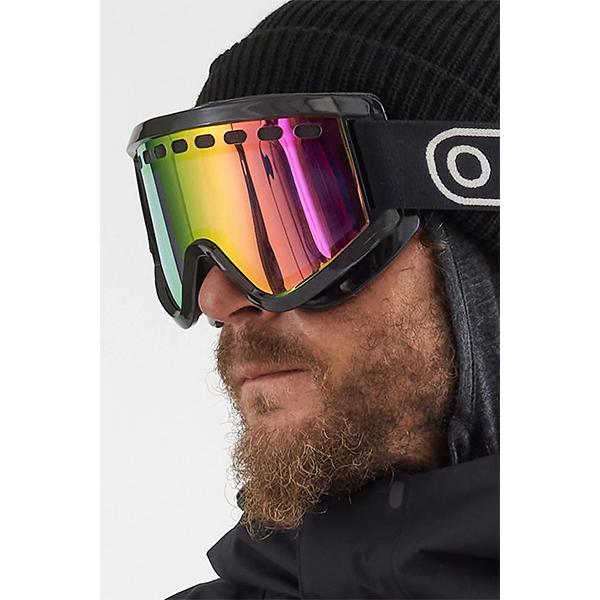 エアブラスター ゴーグル AIR GOGGLE / BLACK GLOSS -RED Radiumレンズ