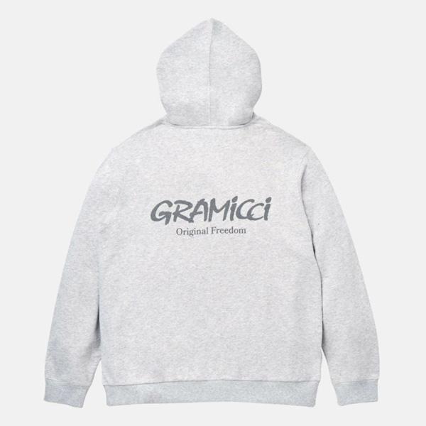 グラミチ パーカー オリジナルフリーダムフーディー GREY HEATHER (G4FU-J113) gramicci メンズの画像