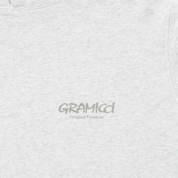 グラミチ パーカー オリジナルフリーダムフーディー GREY HEATHER (G4FU-J113) gramicci メンズの画像