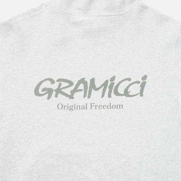 グラミチ パーカー オリジナルフリーダムフーディー GREY HEATHER (G4FU-J113) gramicci メンズの画像