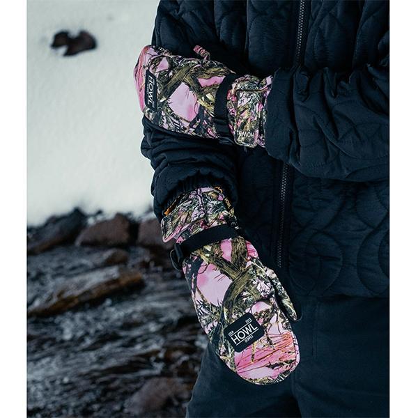 HOWL FAIRBANKS MITT MUSHROOM Sサイズ 24-25 2025 スノーボード グローブ ミトン HOWL FAIRBANKS MITT