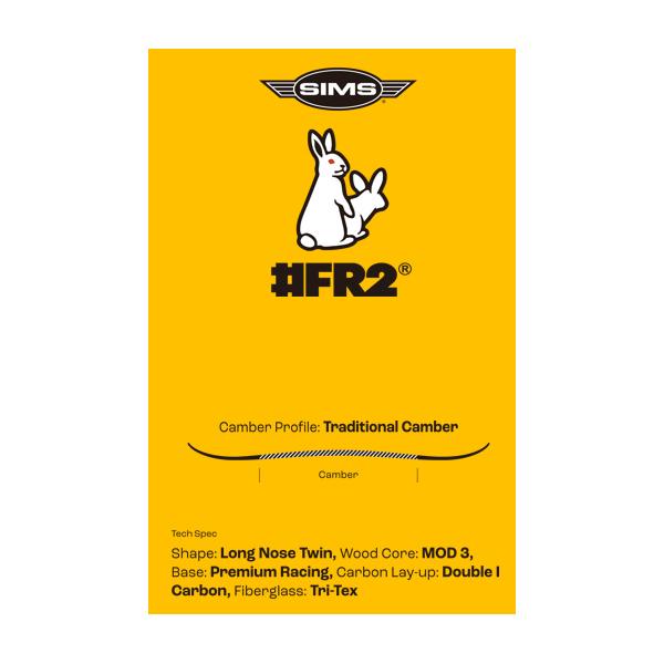 SIMS シムス スノーボード FR2 152cm(24-25 2025) SNOWBOARD SIMS シムス スノーボード FR2 152cm(24-25 2025) SNOWBOARD