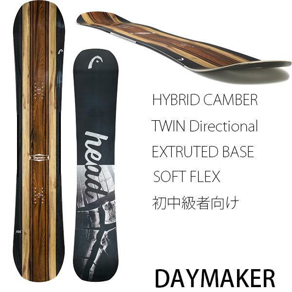 HEAD（ヘッド） スノーボード 板単品 ヘッドスノーボード DAYMAKER