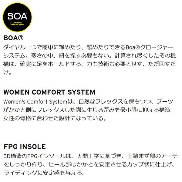 HEAD（ヘッド） ウィメンズ スノーボードブーツ LEGACY W -BOAブーツ