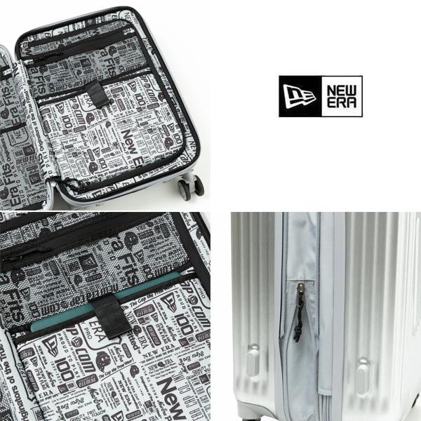 ニューエラ キャリーケース 33-38L シルバー NEW ERA ニューエラ キャリーケース 33-38L SMALL シルバー