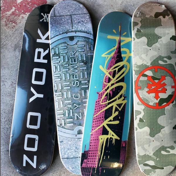 スケボー デッキ zooyork 単品 OG Logo 7.75 x 31.75インチ （デッキ