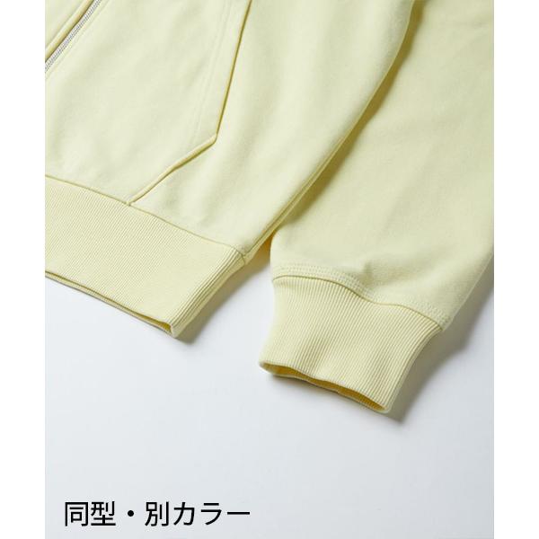 グラミチ パーカー ワンポイントジップフーデッドスウェットシャツ HEATHER ASH (G5SU-J100) gramicci メンズの画像