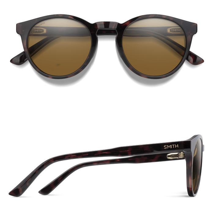 即発送 SMITH 偏光サングラス ブラウン ケース付 スミス サングラス 偏光 Westward Tortoise（CP Polarized Brown