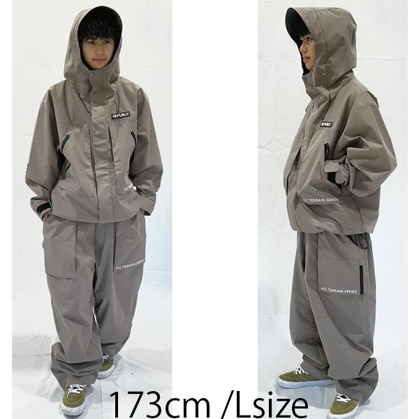 REPUBLIC リパブリック スノーボード ウェア OUTSIDE CITY PARKA