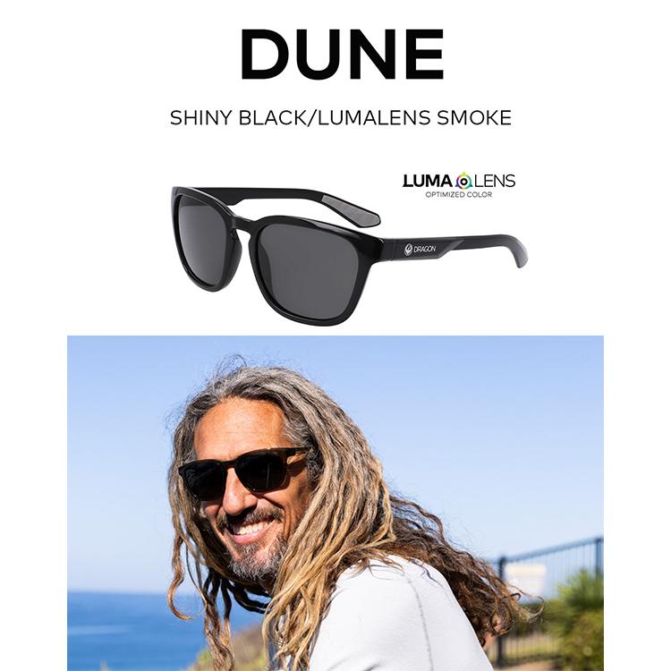 ドラゴン（DRAGON） サングラス DUNE SHINY BLACK / LL SMOKE
