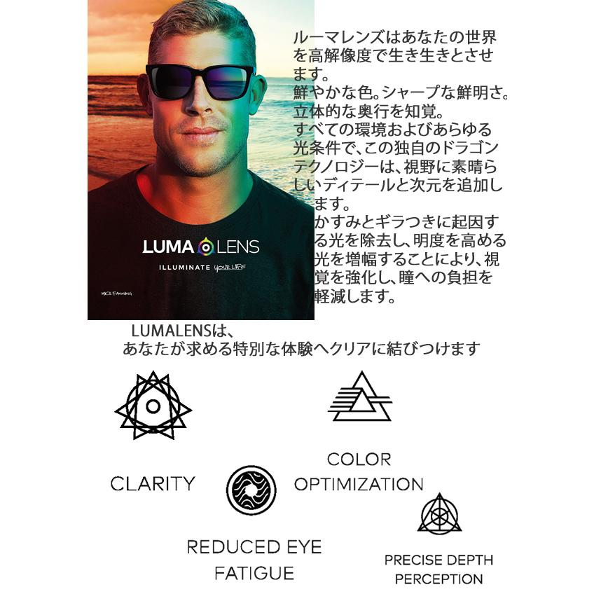 Dragon スポーツサングラス グリーン スポーツサングラス メンズ UV 紫外線カット ワイドレンズ ロード