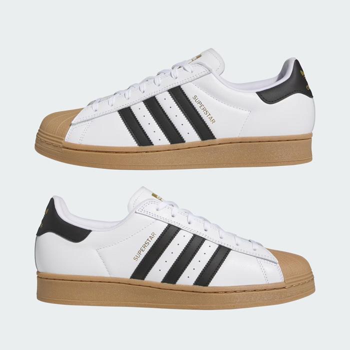 adidas Originals アディダス スーパースター ADV ホワイト / ガム