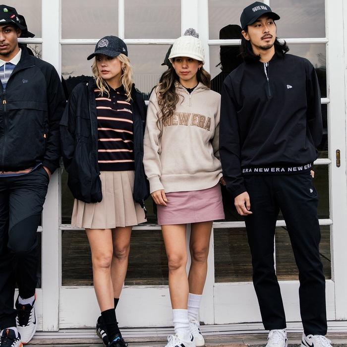 NEW ERA ニューエラ ゴルフウェア 撥水 ウィンドプルオーバー