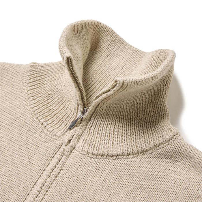 ニューエラゴルフ　ハーフジップ　ニット　アイボリー　Mサイズ NEW ERA ニューエラ ゴルフ レディース ニット ハーフジップ プル