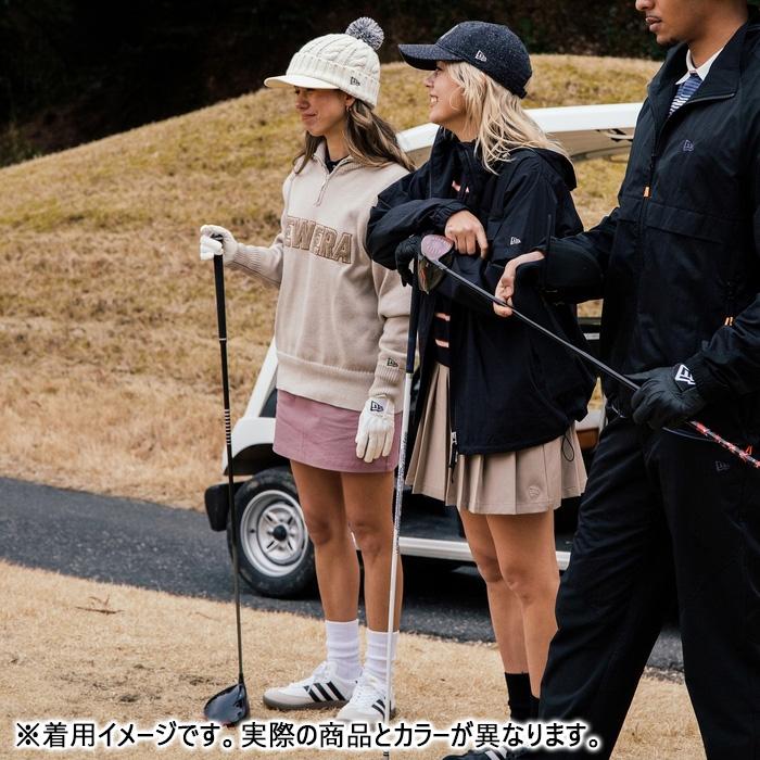 NEW ERA（ニューエラ） ゴルフ レディース ニット ハーフジップ プル