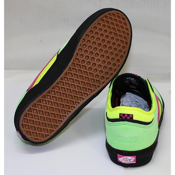 VANS（ヴァンズ） バンズ VANS SKATE ROWLEY / NEON PINK-GREEN