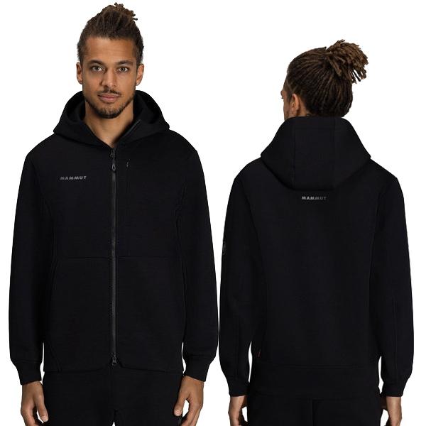 マムート　アウトドア　パーカー　ミッドレイヤー DYNO 2.0 ML -hoody jacket af -BLACK 0001 　ディノ　フードジャケット　1014-04980　_1