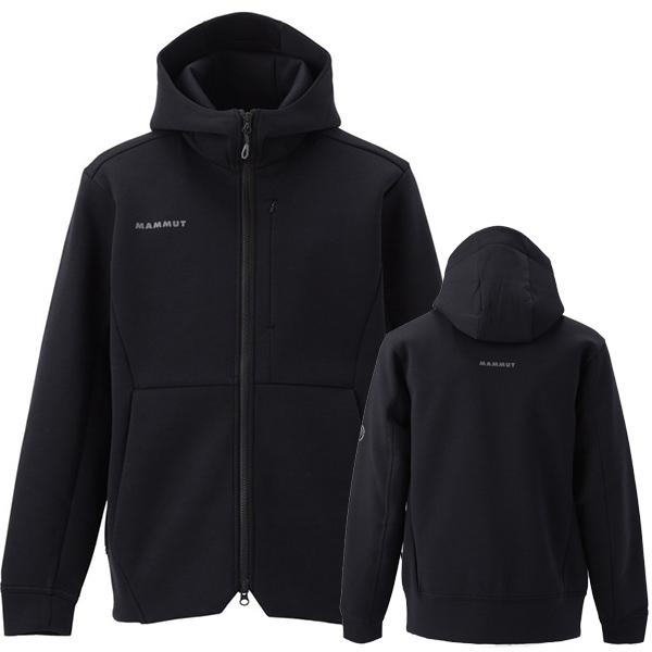 マムート　アウトドア　パーカー　ミッドレイヤー DYNO 2.0 ML -hoody jacket af -BLACK 0001 　ディノ　フードジャケット　1014-04980　_3
