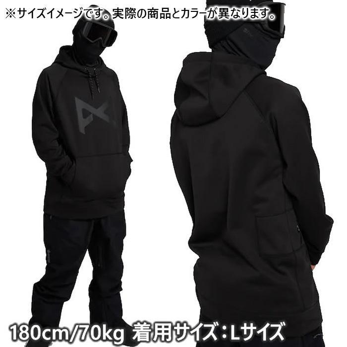 新品未使用】BURTON 撥水ジップパーカー ブグレー Lサイズ