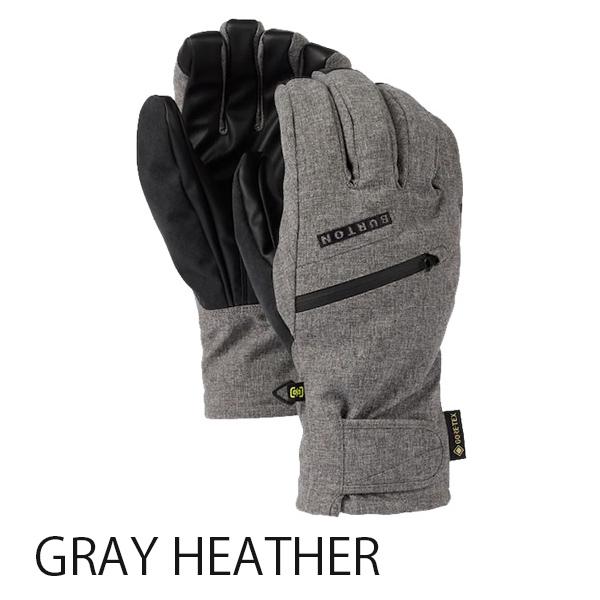 BURTON（バートン） スノーボード グローブ Burton GORETEX 5本指 GRAY