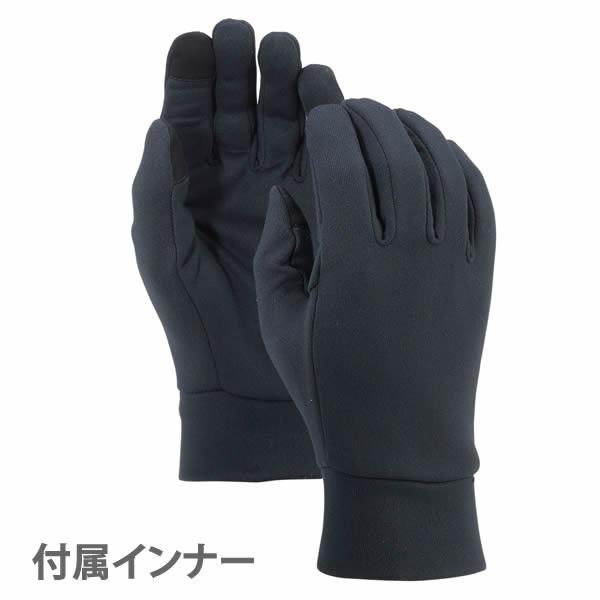 BURTON（バートン） スノーボード グローブ Burton GORETEX 5本指 GRAY
