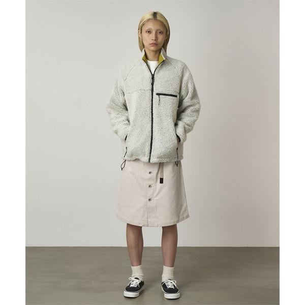 GRAMICCI（グラミチ） リバーシブル シェルパ ジャケット NATURAL