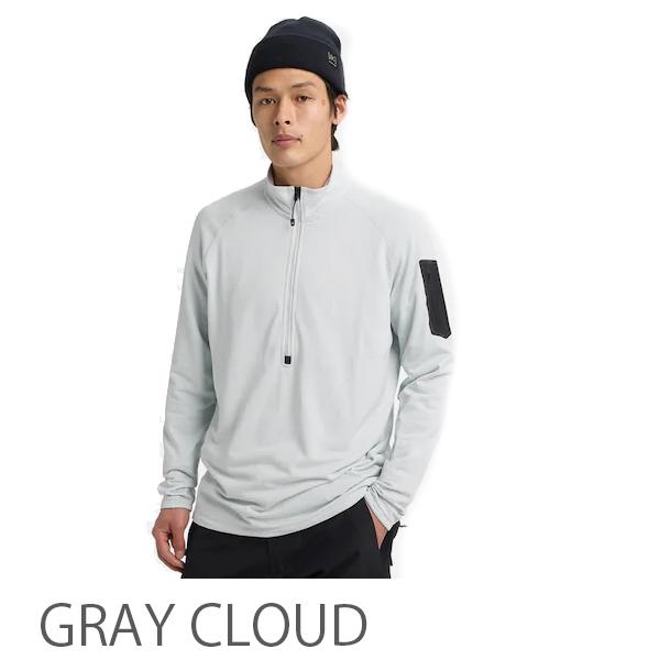 BURTON（バートン） ak HELIUM GRID HALF ZIP FLEECE ヘリウム