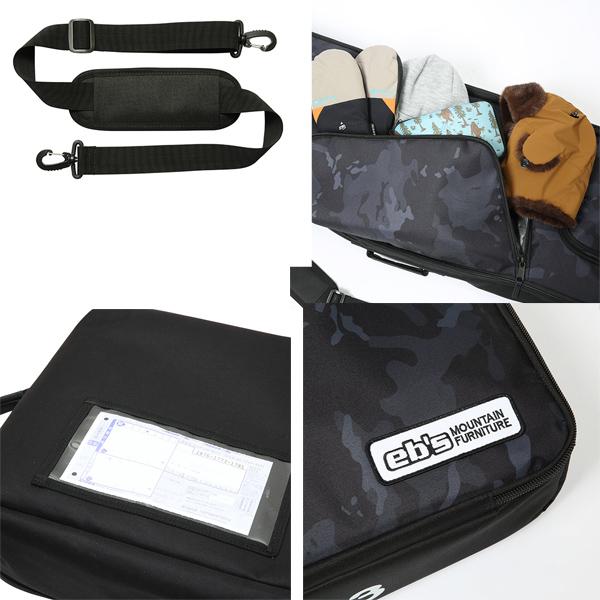 eb's（エビス） スノーボード ケース キャスター ebs THE ONE WHEEL