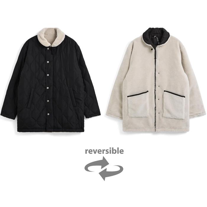 TAION リバーシブルダウンジャケット 別注】＜TAION＞リバーシブル ダウン フーディ ジャケット（ダウン