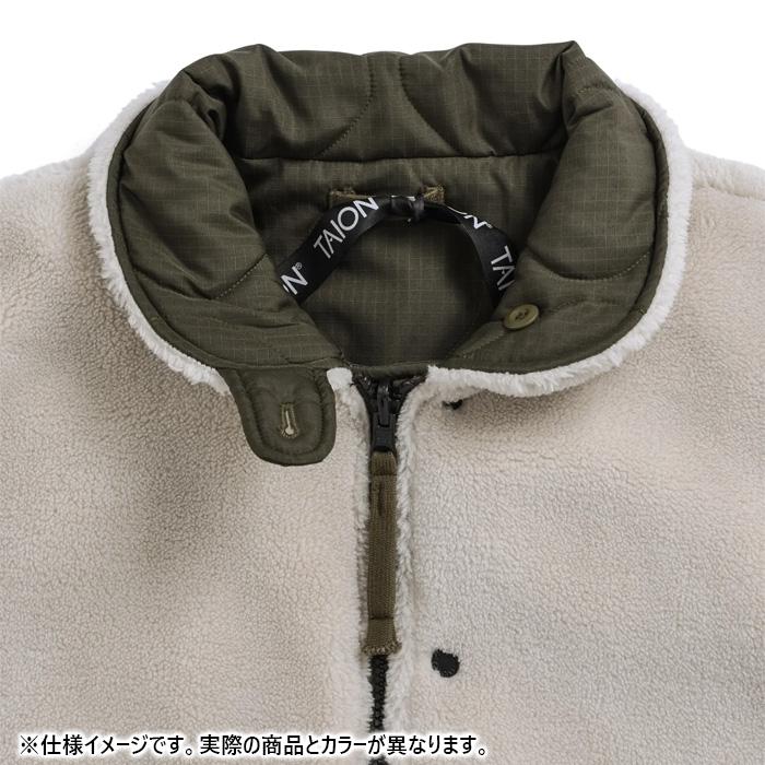TAION（タイオン） ダウン ミリタリー リバーシブル N-1 ダウン