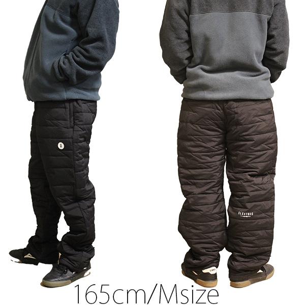 ELECTRIC（エレクトリック） 防水生地 QUILTING PUFF PANTS / BLACK