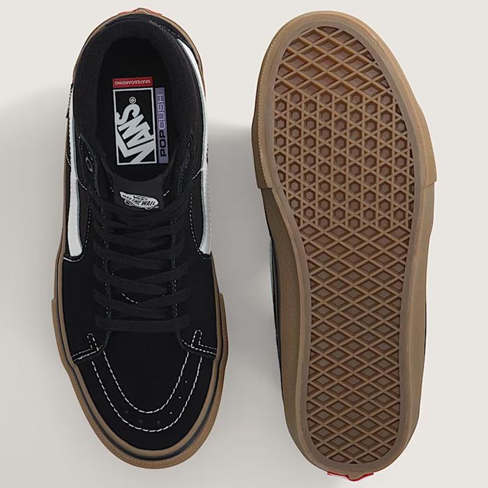 VANS（ヴァンズ） スニーカー ハイカット SKATE SK8-HI / BLACK/GUM