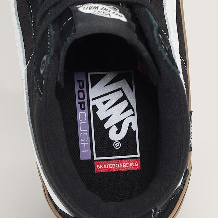 VANS（ヴァンズ） スニーカー ハイカット SKATE SK8-HI / BLACK/GUM
