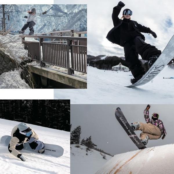 SABRINA（サブリナ） キティちゃん スノーボード 板 レディース HELLO