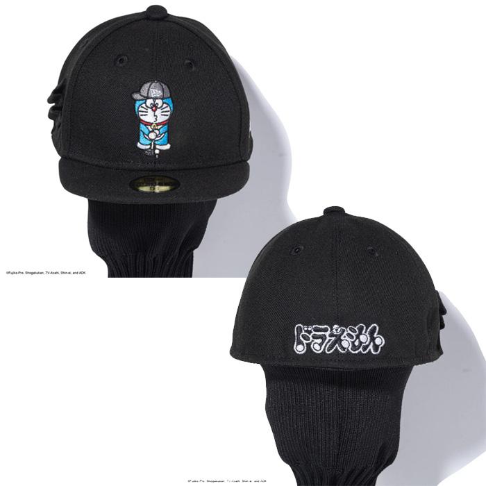 NEWERAニューエラ ゴルフキャディバッグ 同柄ドライバーヘッドカバー付 NEW ERA（ニューエラ） ヘッドカバー ドライバー用 ドラえもん