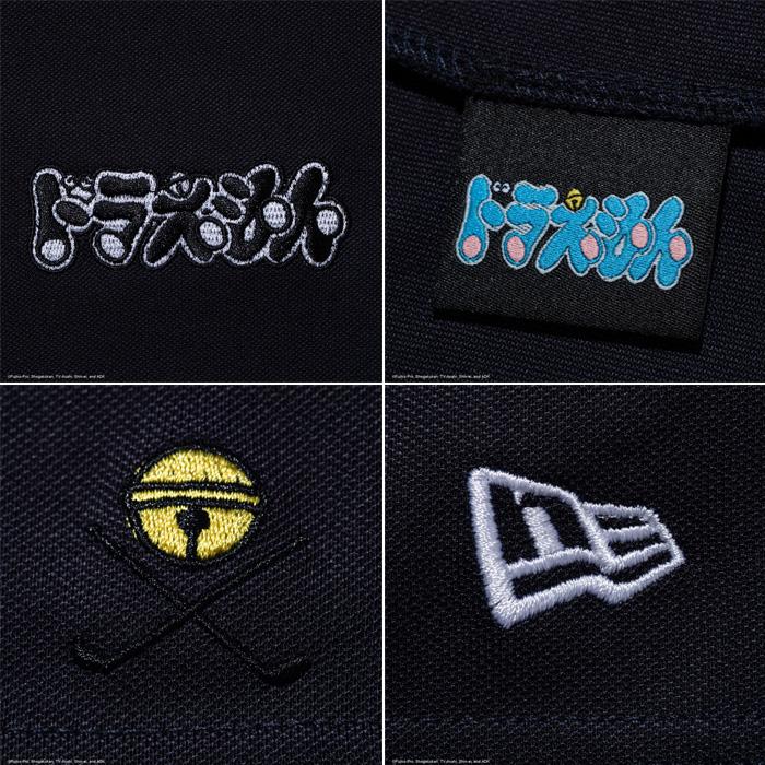 NEW ERA（ニューエラ） ゴルフ モックネック 半袖 鹿の子 ミッドネック