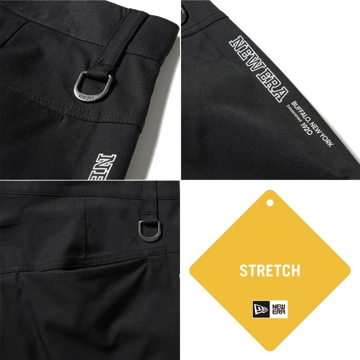 NEW ERA（ニューエラ） ゴルフ テーパード ストレッチ パンツ サイド