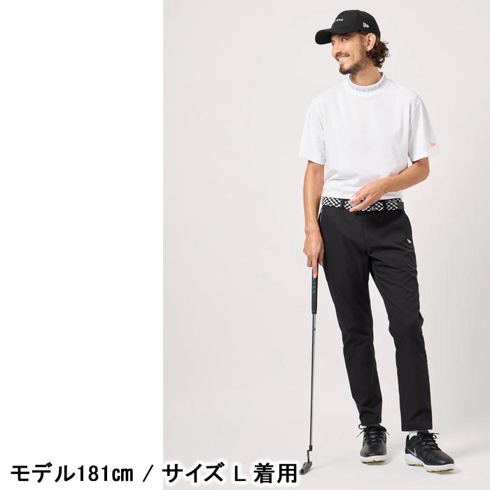 NEW ERA（ニューエラ） ゴルフ テーパード ストレッチ パンツ サイド