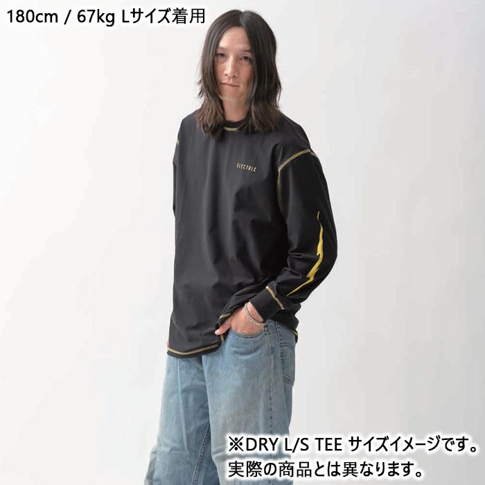 ELECTRIC（エレクトリック） Tシャツ SQUAD NUMBER DRY ロンT 長袖