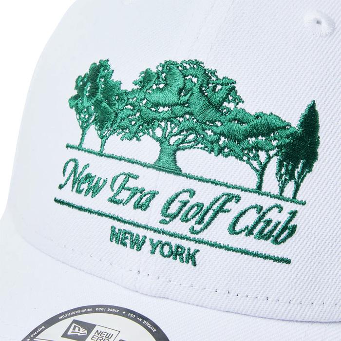 NEWERA GOLF キャップ　白緑 NEW ERA（ニューエラ） ゴルフ キャップ 9FORTY New Era Golf Club