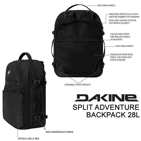DAKINE（ダカイン） リュック DAKINE SPLIT ADVENTURE 28L BRP Black